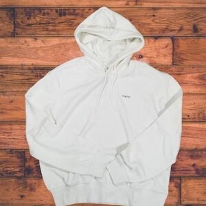 H&M Divided Women's Size S White Original Fleece Hoodie